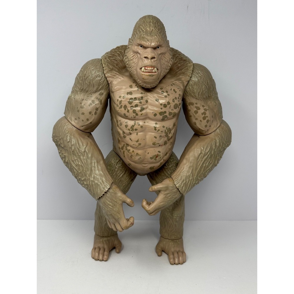 Rampage The Movie 16" Mega George Albino Gorilla Action Figure Toy Articulated
